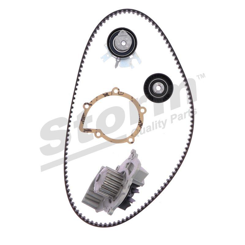 Pompe à eau + kit de courroie crantée STORM QUALITY PARTS 904595KP
