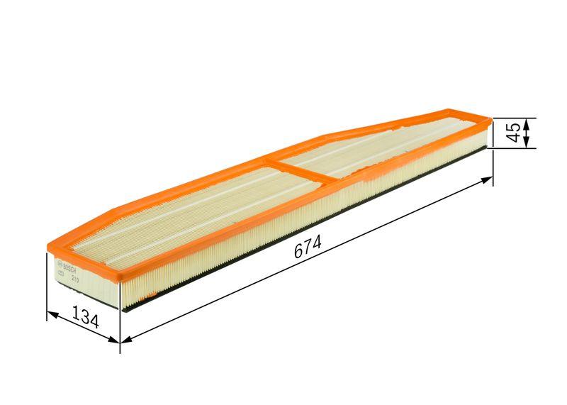 Filtre à air BOSCH F 026 400 147