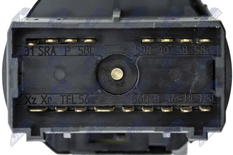 Interrupteur, lumière principale NTY EWS-VW-184