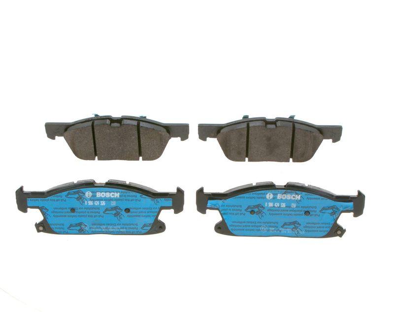 Kit de plaquettes de frein, frein à disque BOSCH 0986424326