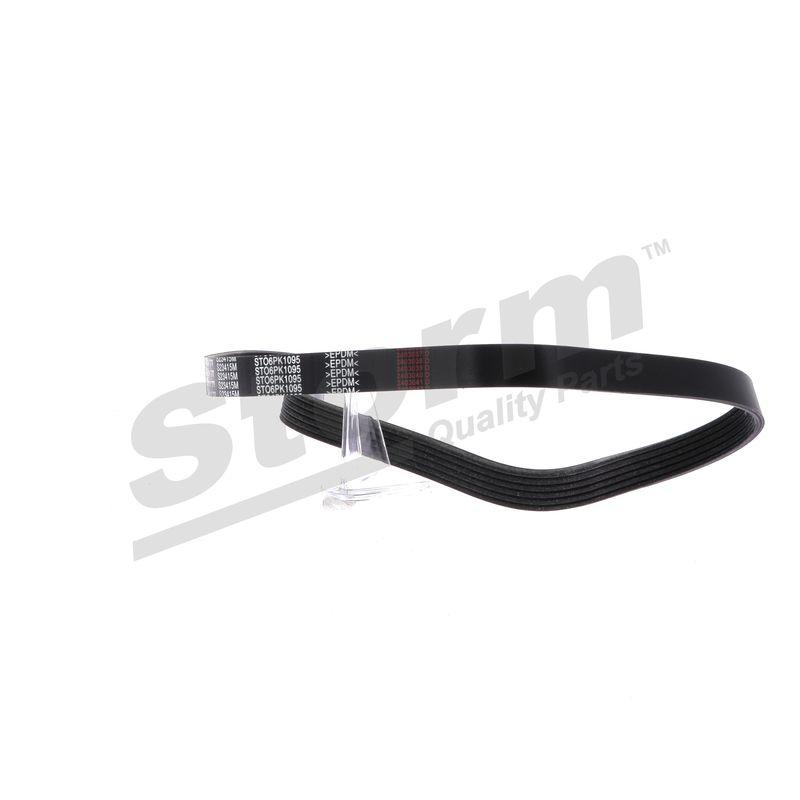 Courroie trapézoïdale à nervures STORM QUALITY PARTS STO6PK1095