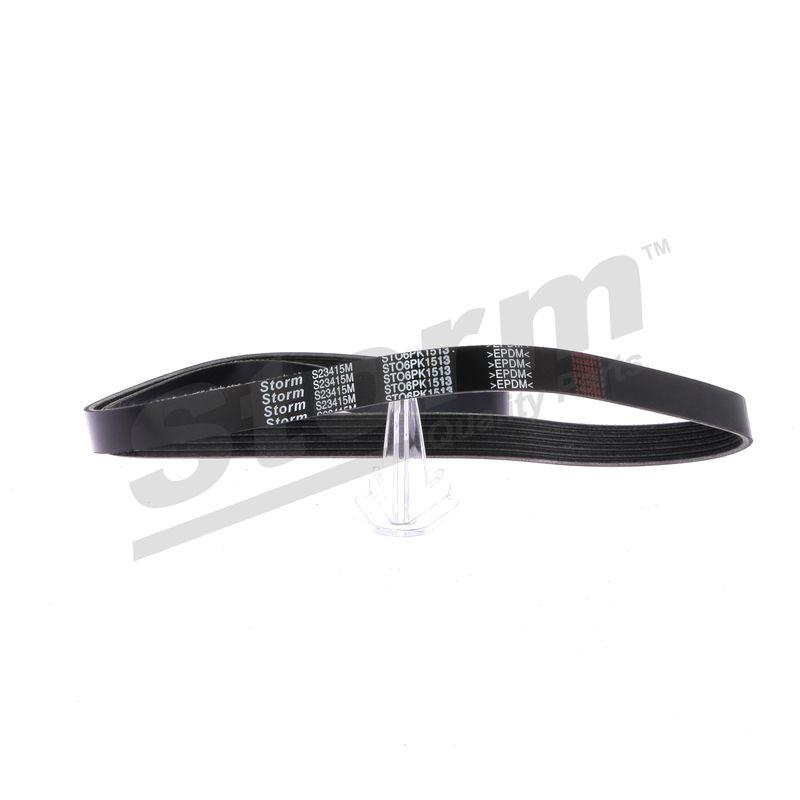 Courroie trapézoïdale à nervures STORM QUALITY PARTS STO6PK1513