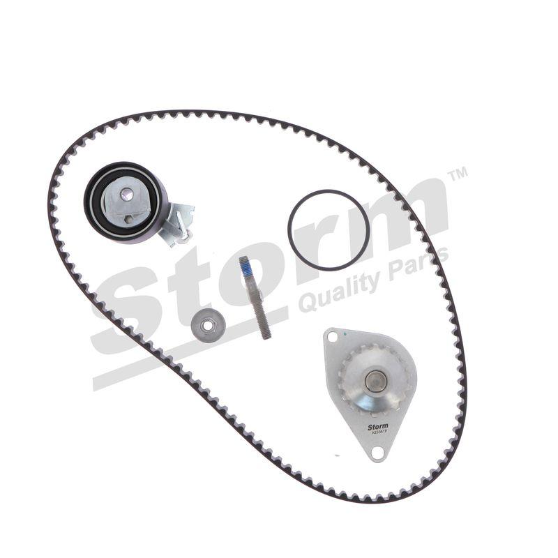 Pompe à eau + kit de courroie crantée STORM QUALITY PARTS 904463KP