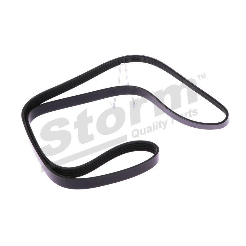 Courroie trapézoïdale à nervures STORM QUALITY PARTS STO6PK1638
