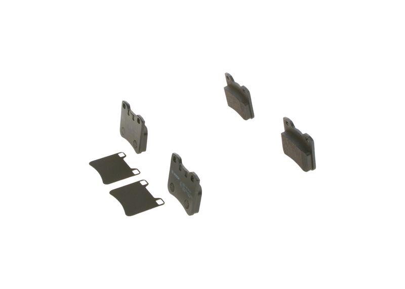 Kit de plaquettes de frein, frein à disque BOSCH 0 986 424 411