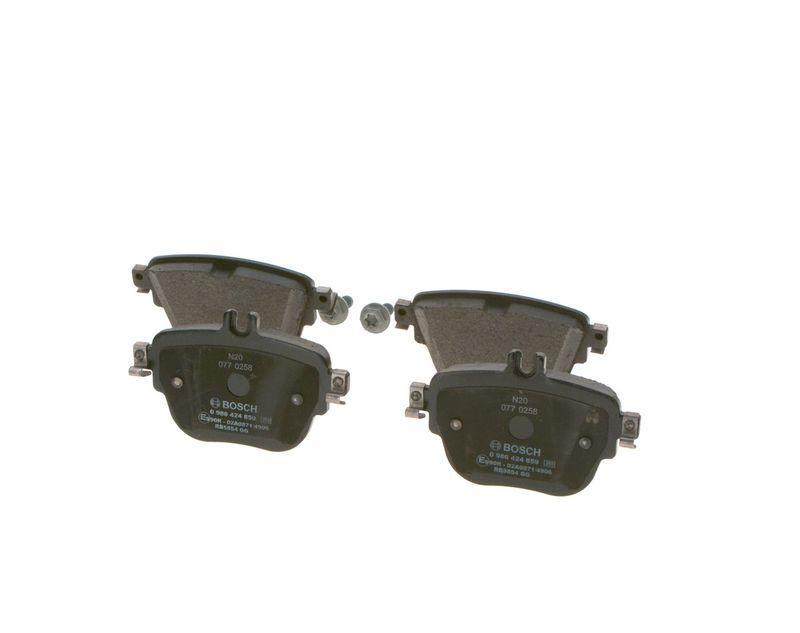 Kit de plaquettes de frein, frein à disque BOSCH 0 986 424 859