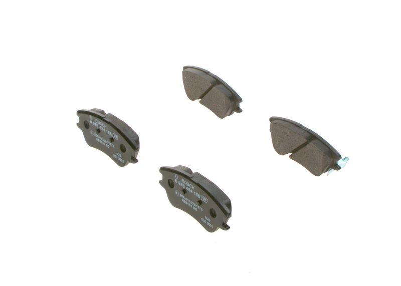 Kit de plaquettes de frein, frein à disque BOSCH 0 986 494 155