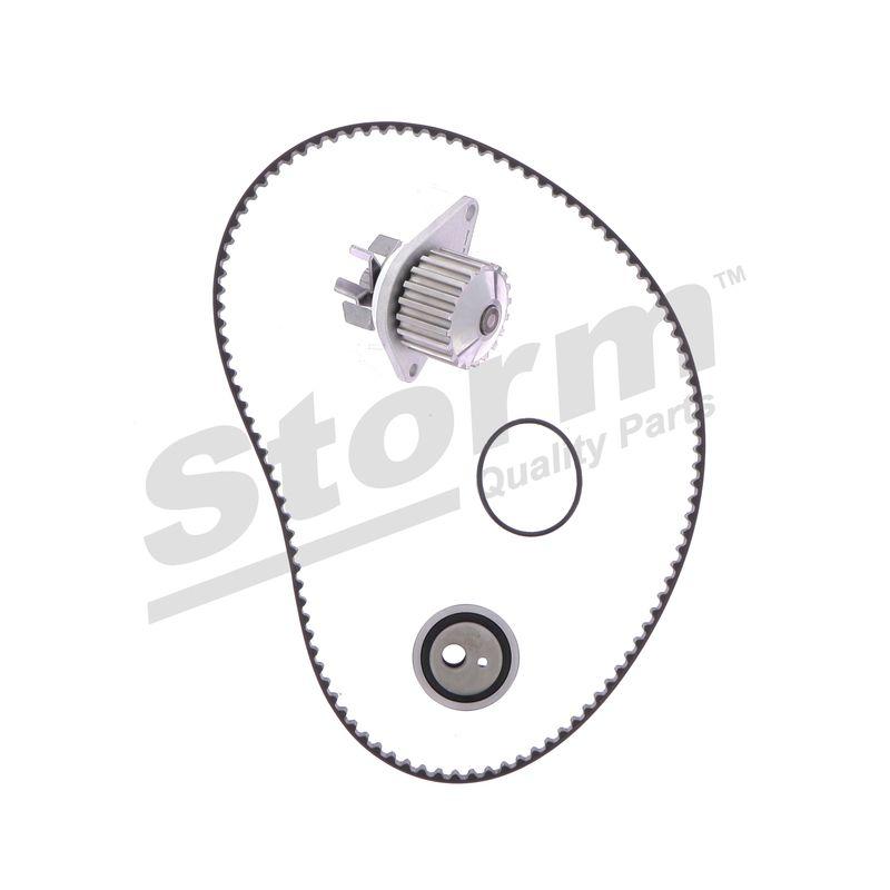 Pompe à eau + kit de courroie crantée STORM QUALITY PARTS 5550107KP
