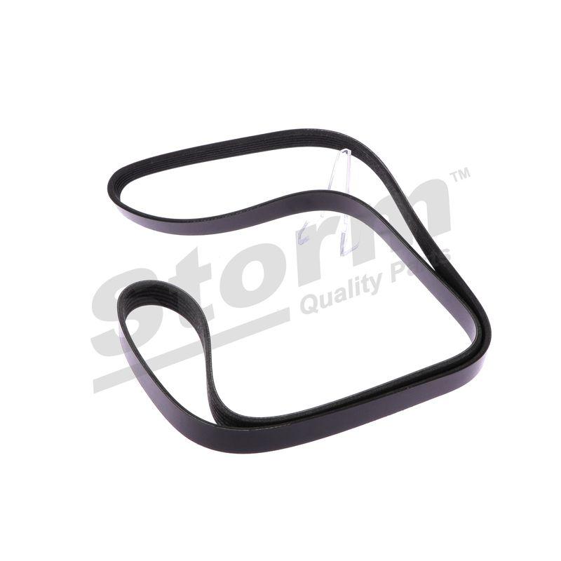 Courroie trapézoïdale à nervures STORM QUALITY PARTS STO6PK1663