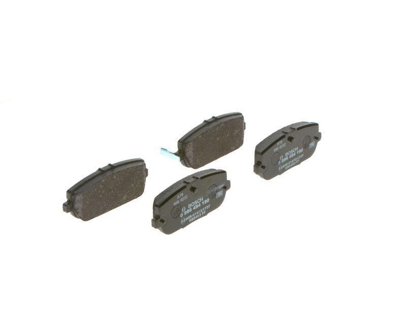Kit de plaquettes de frein, frein à disque BOSCH 0 986 494 190