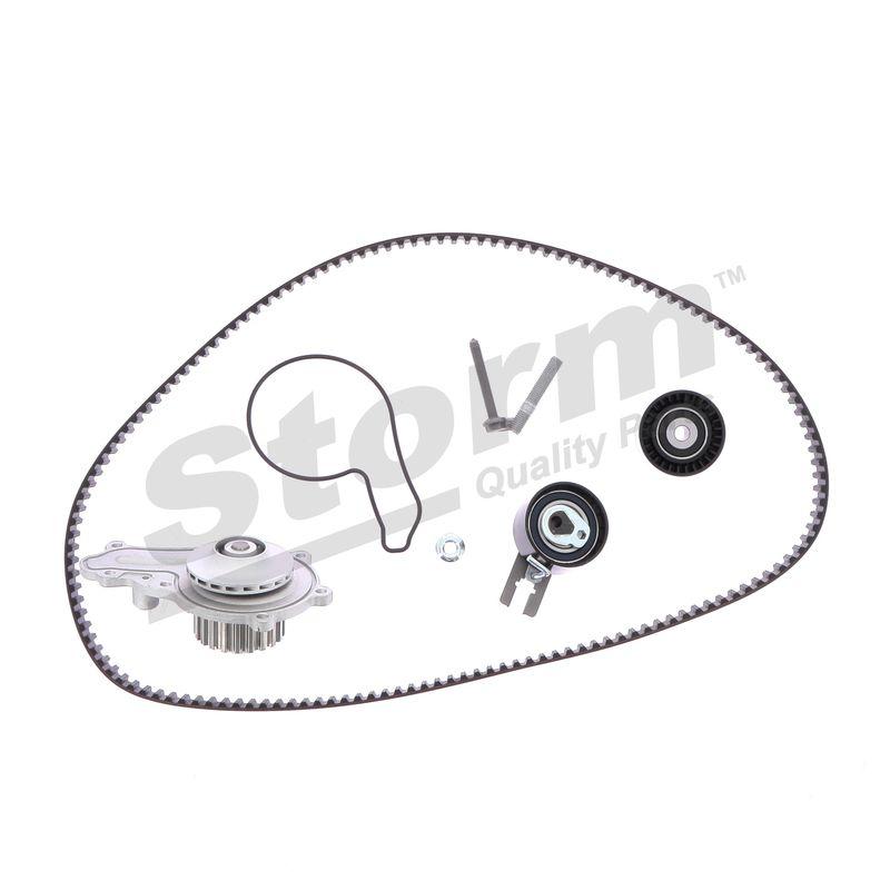 Pompe à eau + kit de courroie crantée STORM QUALITY PARTS 5550571KP