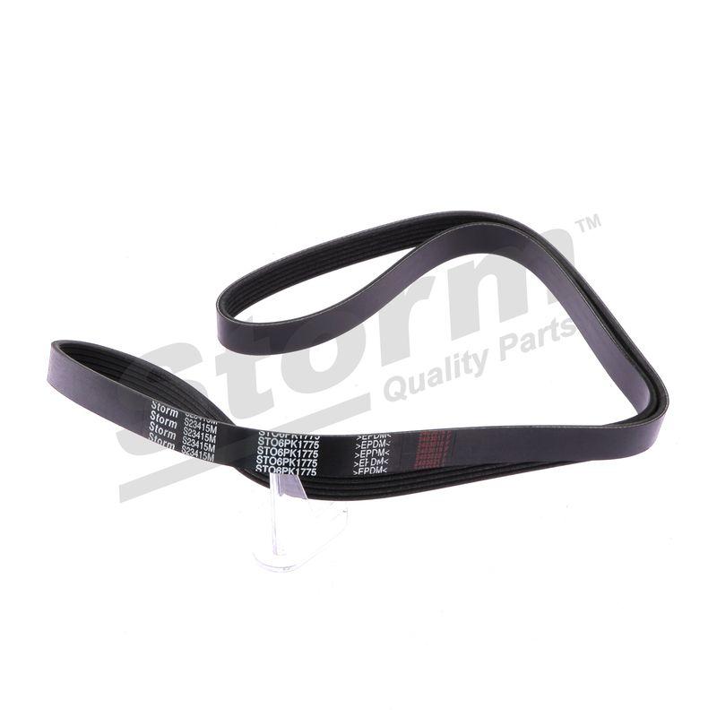 Courroie trapézoïdale à nervures STORM QUALITY PARTS STO6PK1775