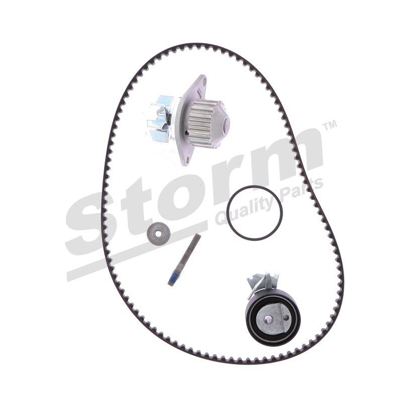 Pompe à eau + kit de courroie crantée STORM QUALITY PARTS 904464KP