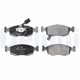 Kit de plaquettes de frein, frein à disque DELPHI LP2288