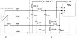 Capteur, pression de suralimentation BOSCH 0 281 002 573