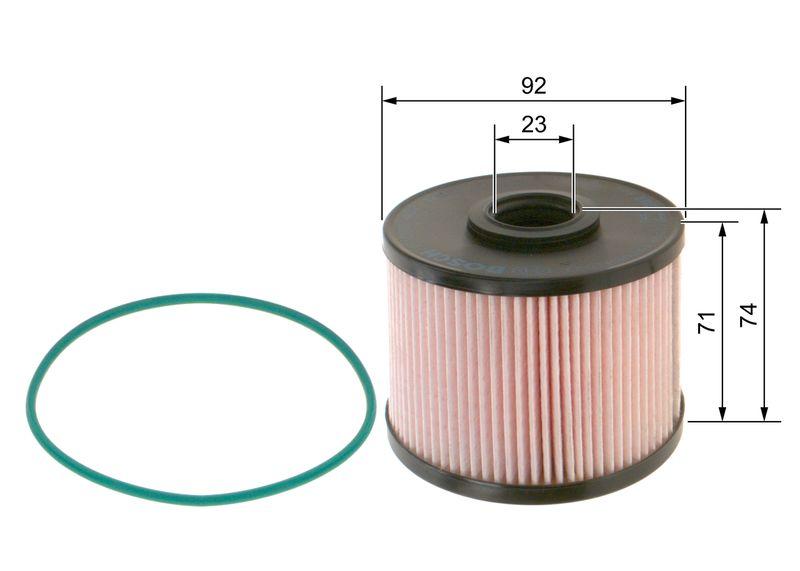 Filtre à carburant BOSCH F 026 402 120