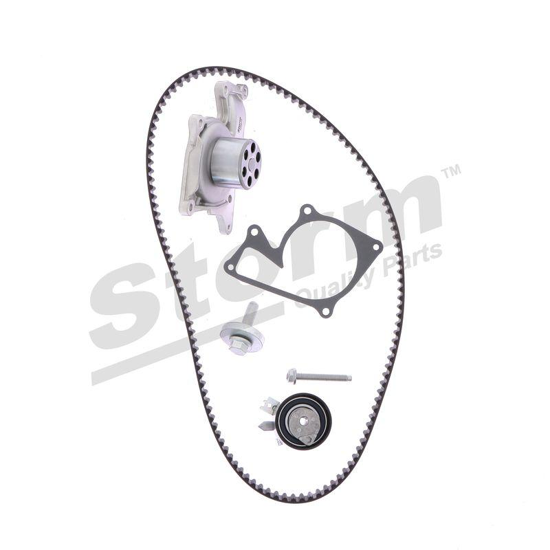 Pompe à eau + kit de courroie crantée STORM QUALITY PARTS 5550580KP
