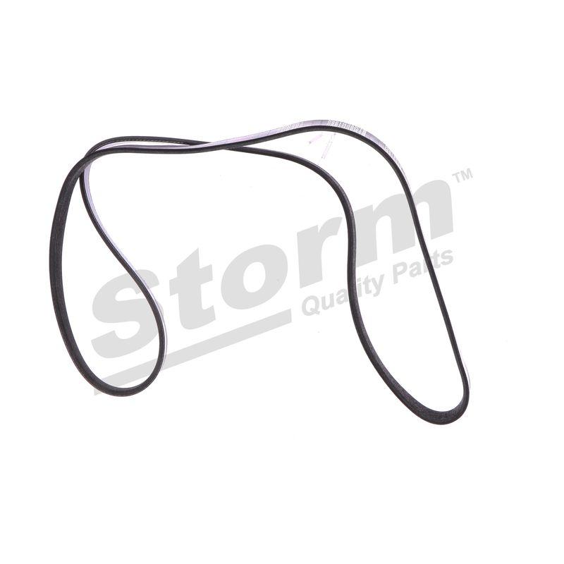 Courroie trapézoïdale à nervures STORM QUALITY PARTS STO6PK1390