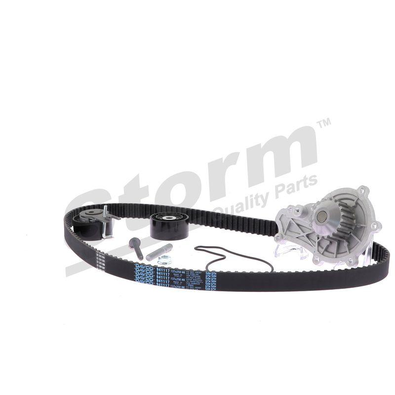 Pompe à eau + kit de courroie crantée STORM QUALITY PARTS 904487KP