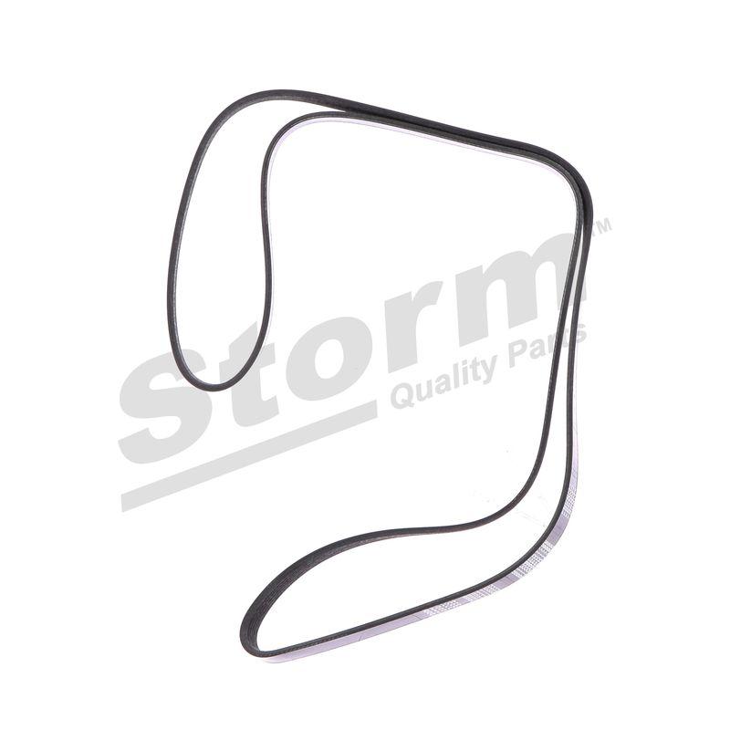 Courroie trapézoïdale à nervures STORM QUALITY PARTS STO6PK1792