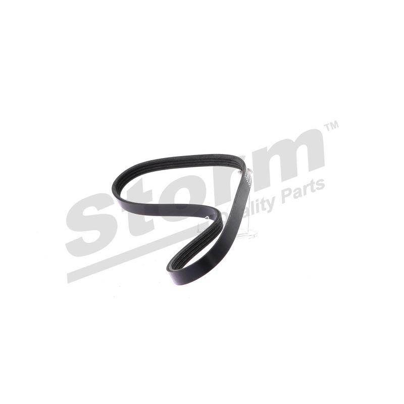 Courroie trapézoïdale à nervures STORM QUALITY PARTS STO4PK0855