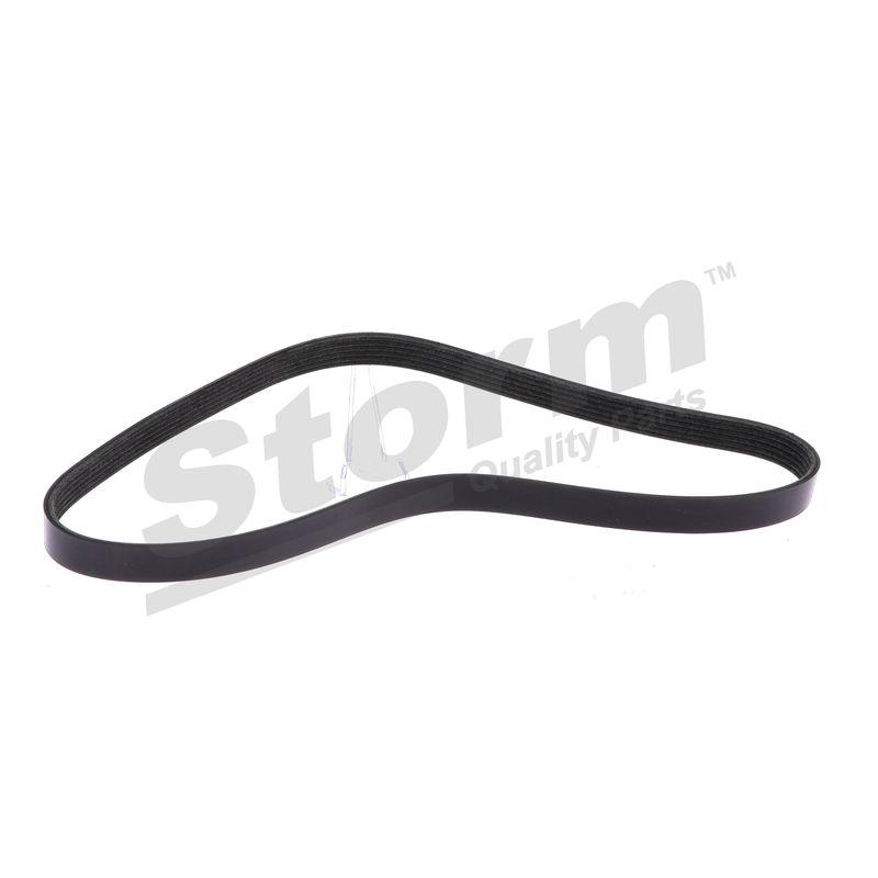 Courroie trapézoïdale à nervures STORM QUALITY PARTS STO6PK1019