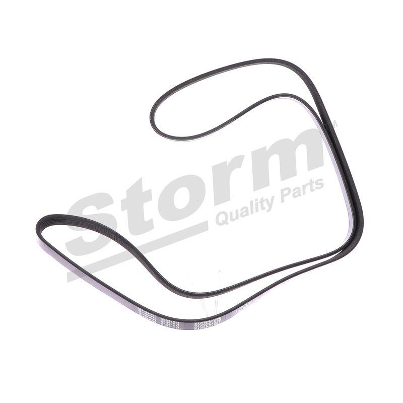 Courroie trapézoïdale à nervures STORM QUALITY PARTS STO6PK1688