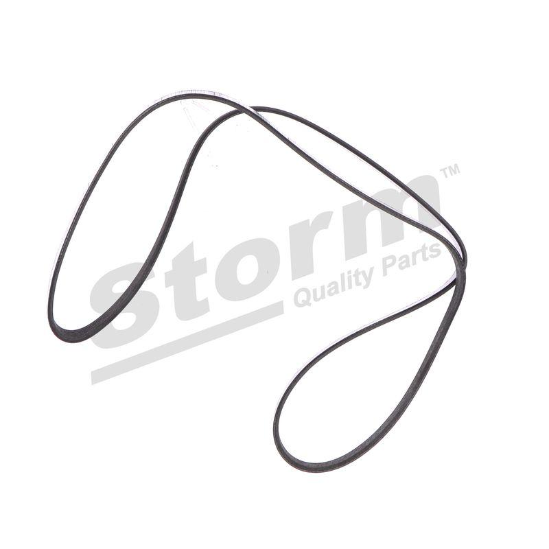 Courroie trapézoïdale à nervures STORM QUALITY PARTS STO6PK1463