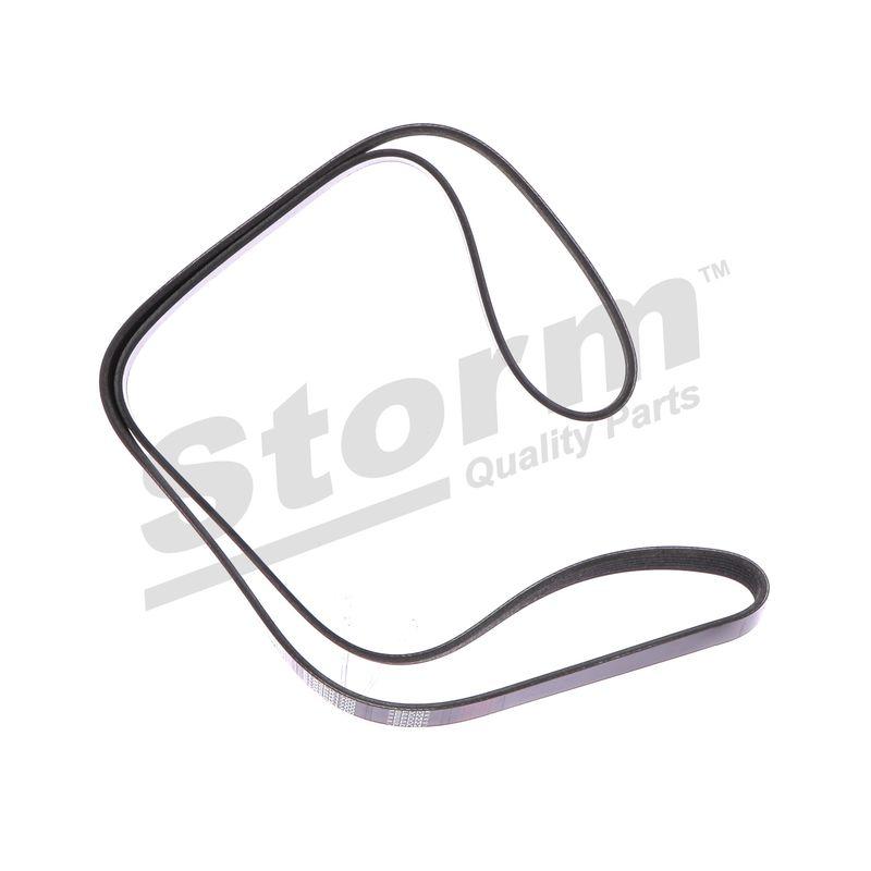 Courroie trapézoïdale à nervures STORM QUALITY PARTS STO6PK1700