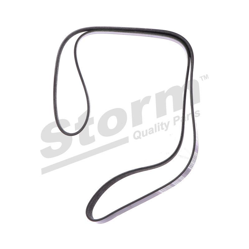 Courroie trapézoïdale à nervures STORM QUALITY PARTS STO6PK1708