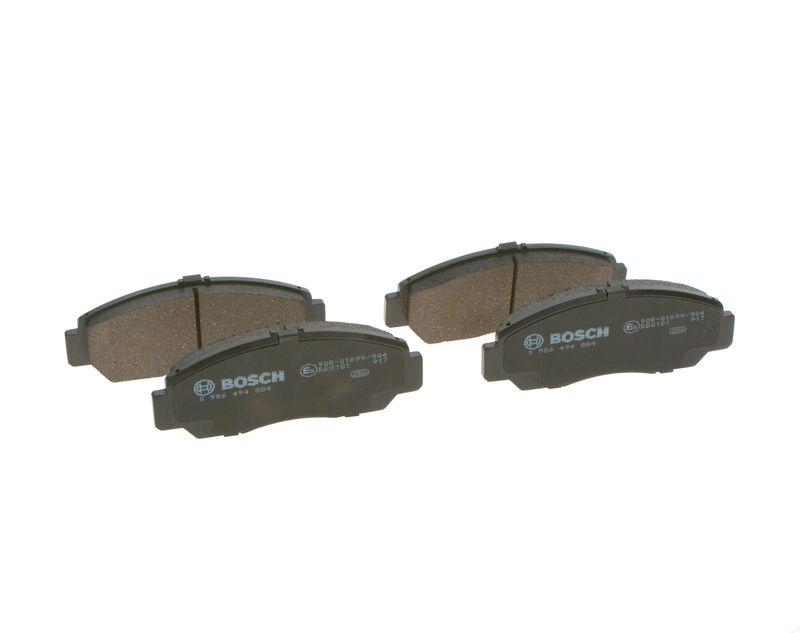 Kit de plaquettes de frein, frein à disque BOSCH 0 986 494 884