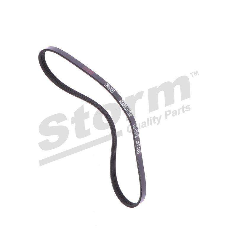 Courroie trapézoïdale à nervures STORM QUALITY PARTS STO4PK0738