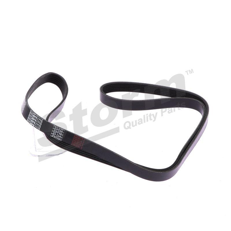 Courroie trapézoïdale à nervures STORM QUALITY PARTS STO6PK1775