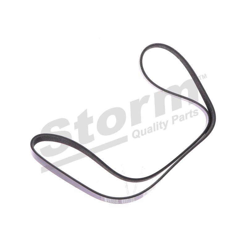 Courroie trapézoïdale à nervures STORM QUALITY PARTS STO6PK1183