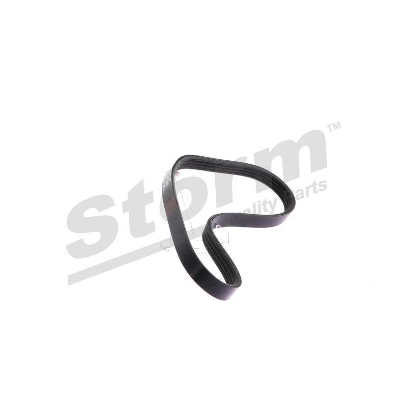 Courroie trapézoïdale à nervures STORM QUALITY PARTS STO4PK0738