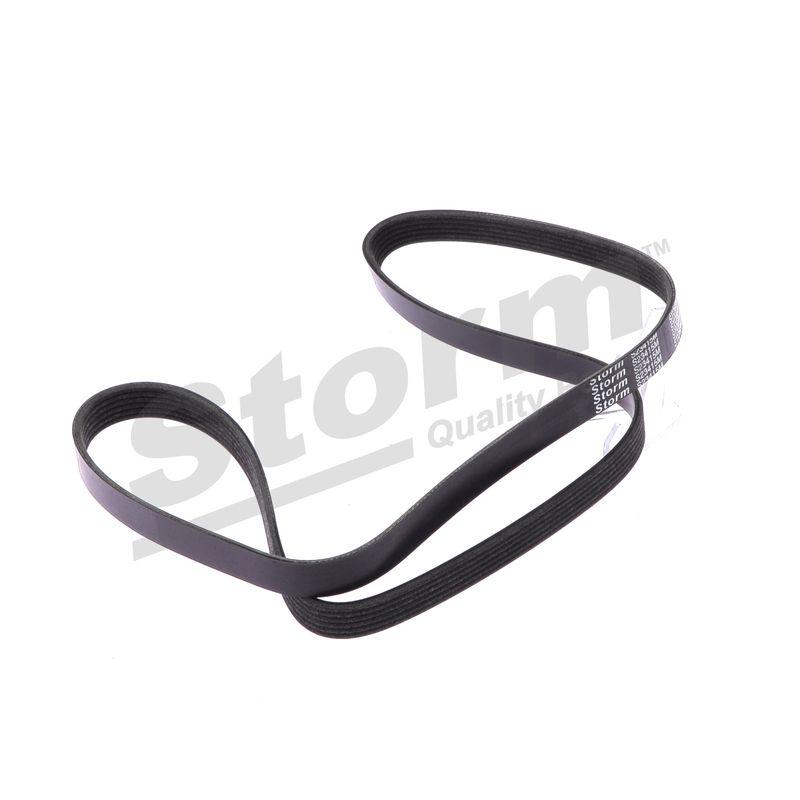 Courroie trapézoïdale à nervures STORM QUALITY PARTS STO6PK1463