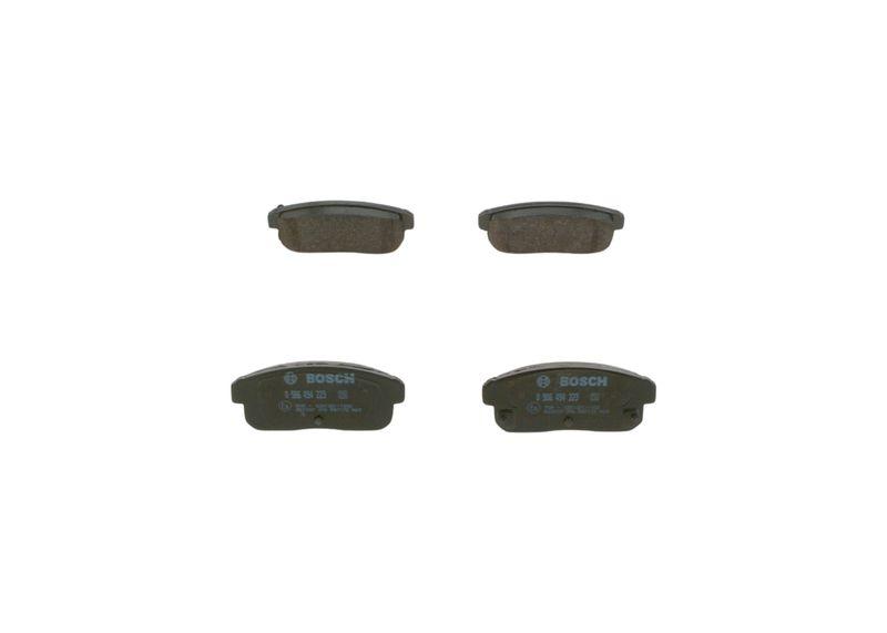 Kit de plaquettes de frein, frein à disque BOSCH 0 986 494 223
