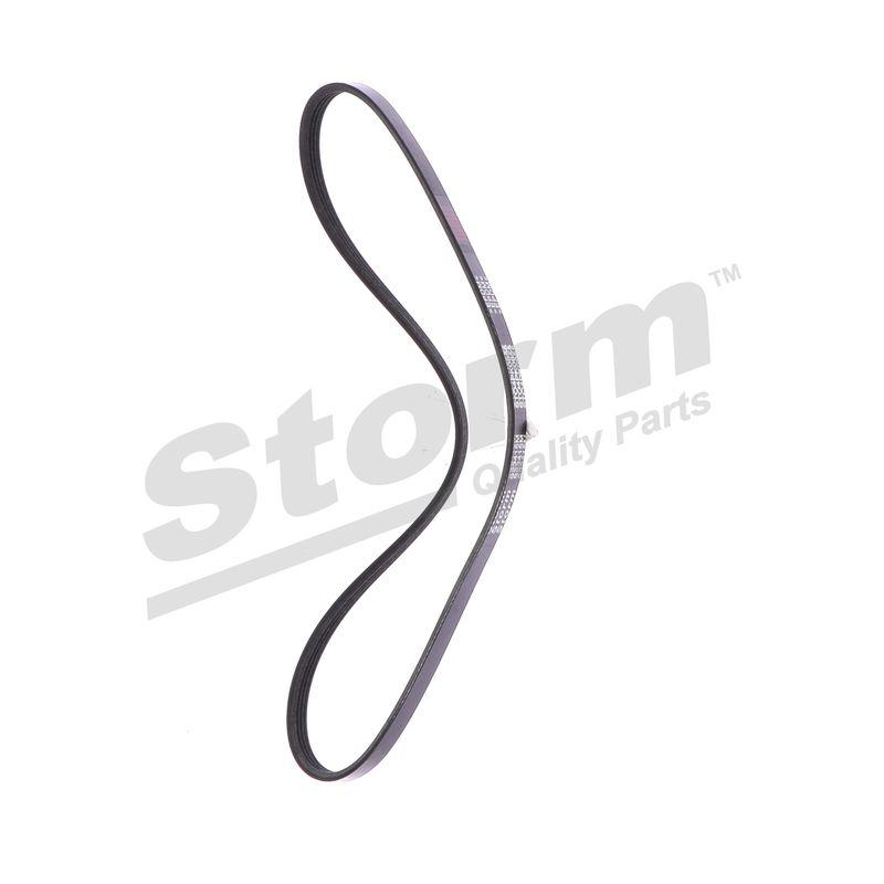 Courroie trapézoïdale à nervures STORM QUALITY PARTS STO4PK0855