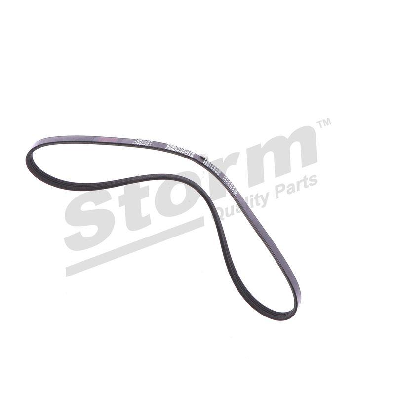 Courroie trapézoïdale à nervures STORM QUALITY PARTS STO4PK0855