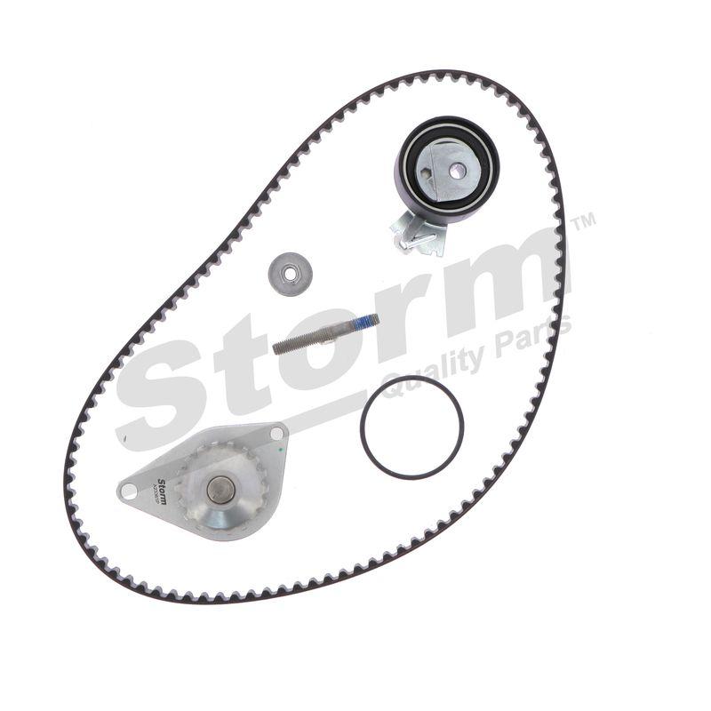 Pompe à eau + kit de courroie crantée STORM QUALITY PARTS 904463KP