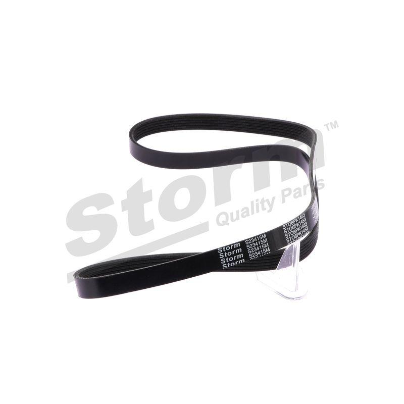 Courroie trapézoïdale à nervures STORM QUALITY PARTS STO6PK1453