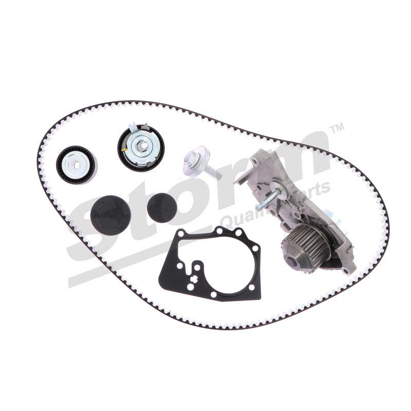Pompe à eau + kit de courroie crantée STORM QUALITY PARTS 914560KP