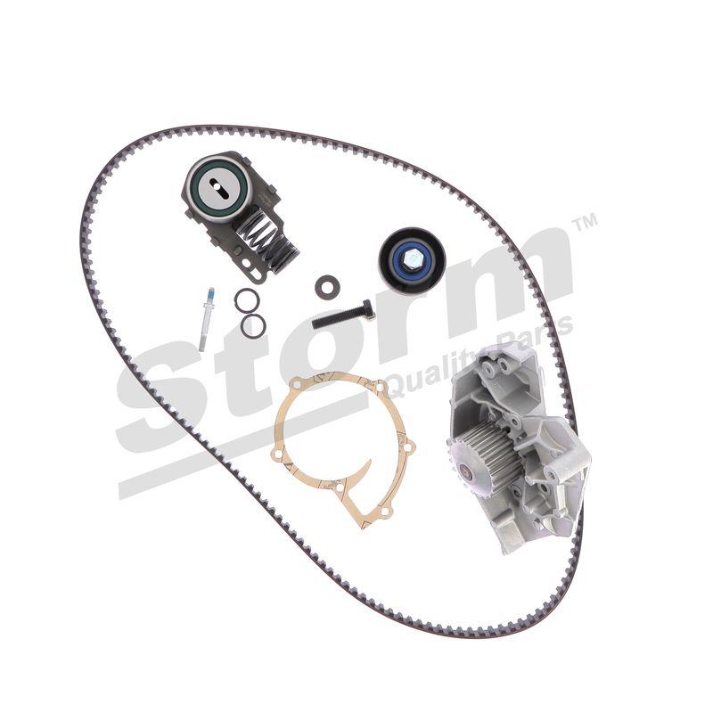 Pompe à eau + kit de courroie crantée STORM QUALITY PARTS 5550112KP