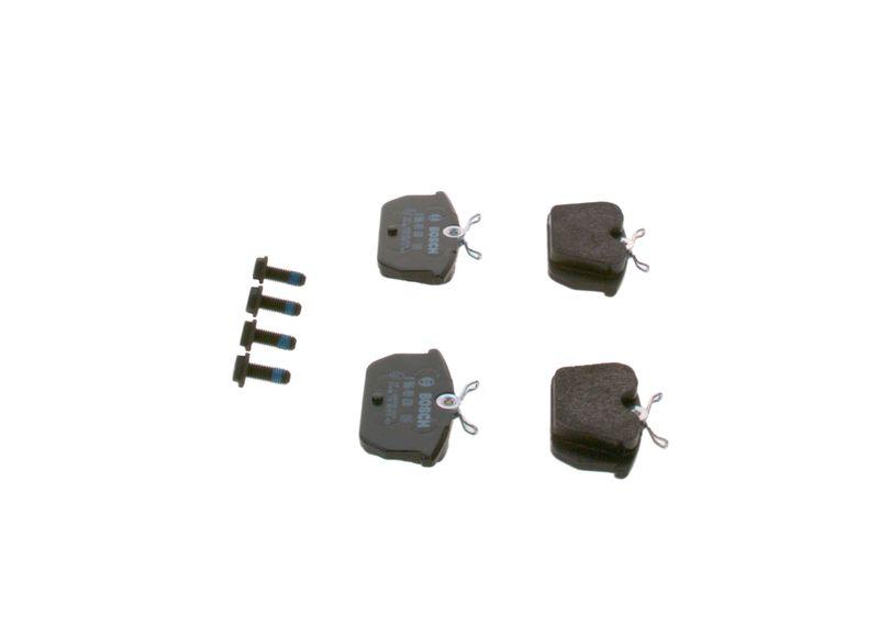 Kit de plaquettes de frein, frein à disque BOSCH 0986491030
