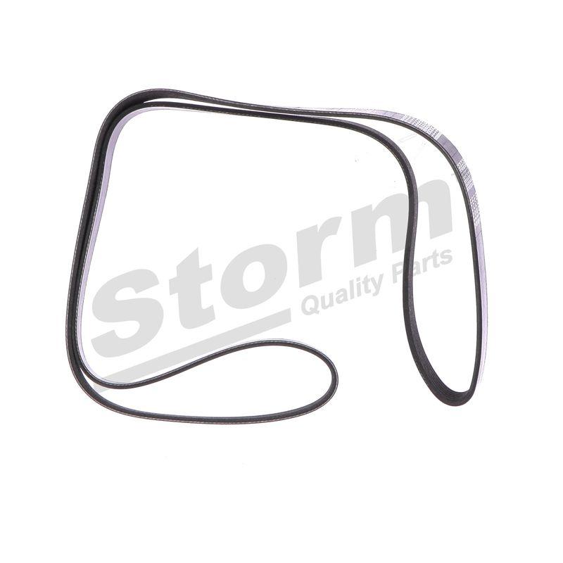 Courroie trapézoïdale à nervures STORM QUALITY PARTS STO6PK1775