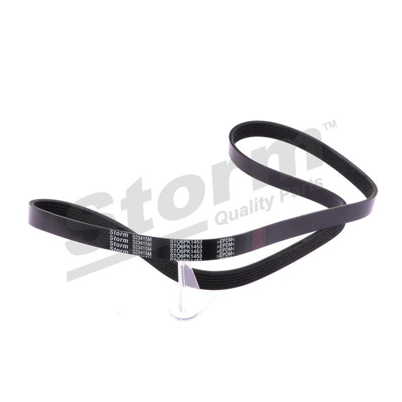 Courroie trapézoïdale à nervures STORM QUALITY PARTS STO6PK1453