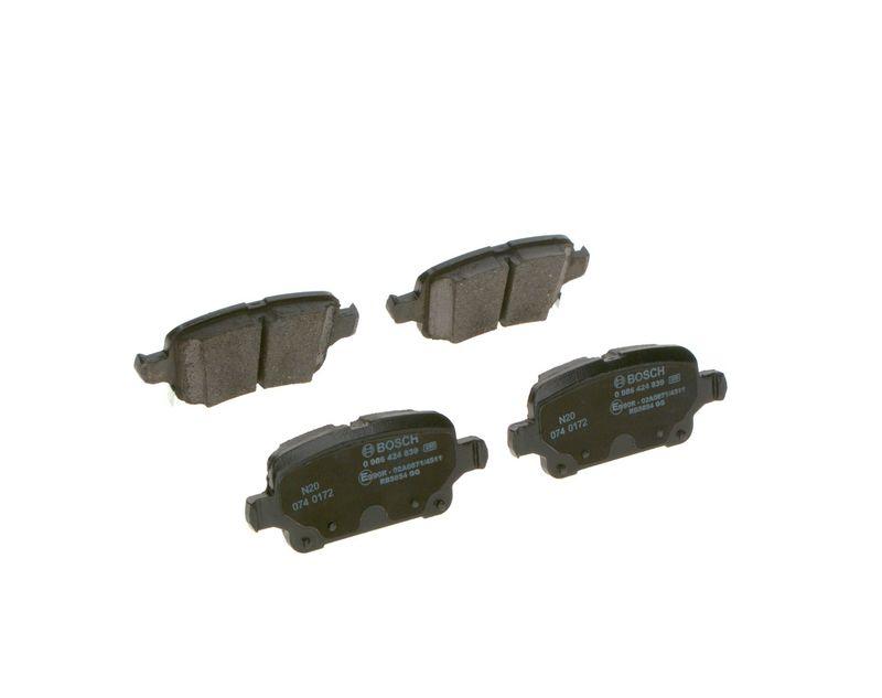 Kit de plaquettes de frein, frein à disque BOSCH 0 986 424 839