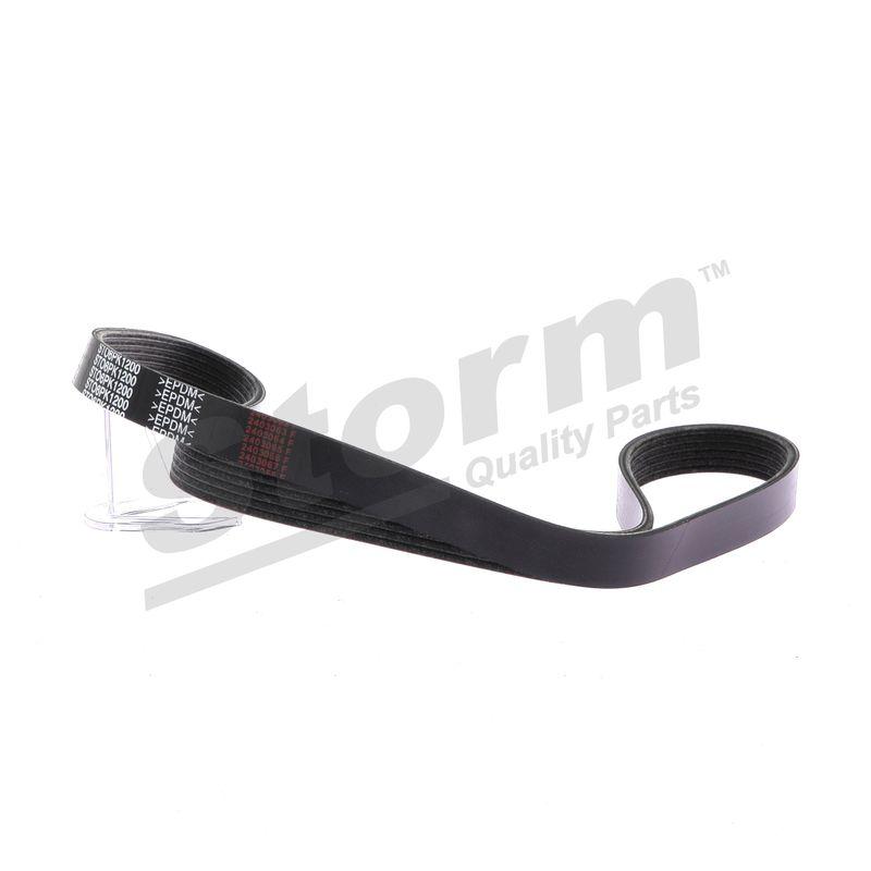 Courroie trapézoïdale à nervures STORM QUALITY PARTS STO6PK1200