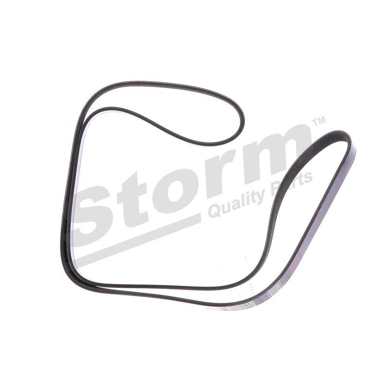 Courroie trapézoïdale à nervures STORM QUALITY PARTS STO6PK1700