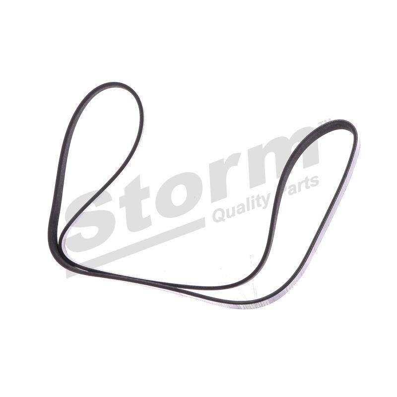 Courroie trapézoïdale à nervures STORM QUALITY PARTS STO6PK1438